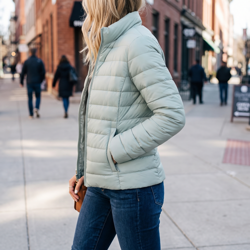 Ferris | Fitted Lightweight Puffer Jacket for Cold Weather Commutes