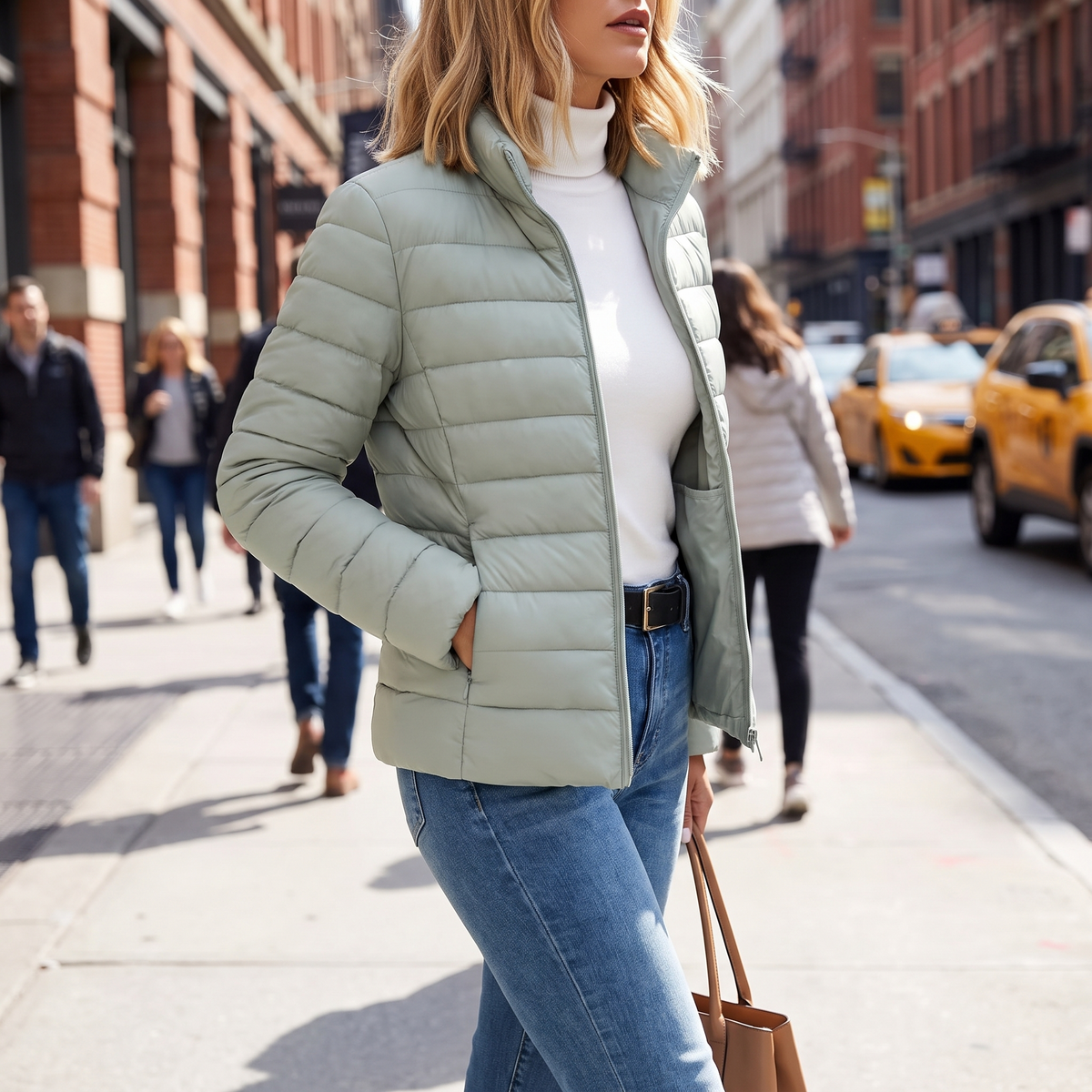 Ferris | Fitted Lightweight Puffer Jacket for Cold Weather Commutes