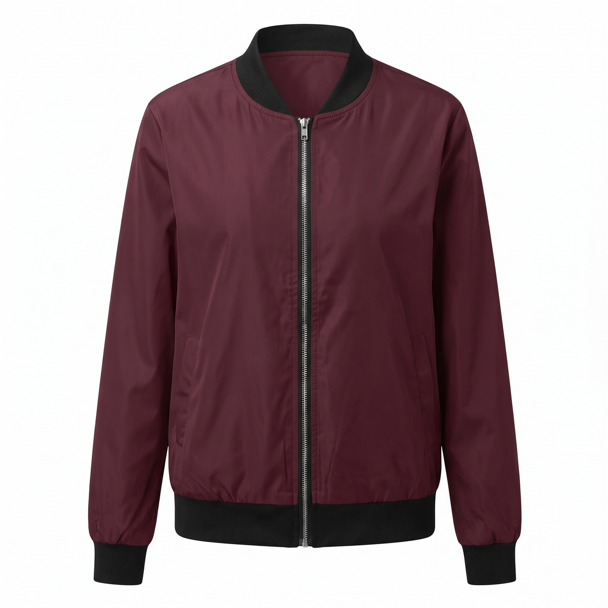 Sabine | Classic Ribbed Bomber Jacket for Everyday Layering