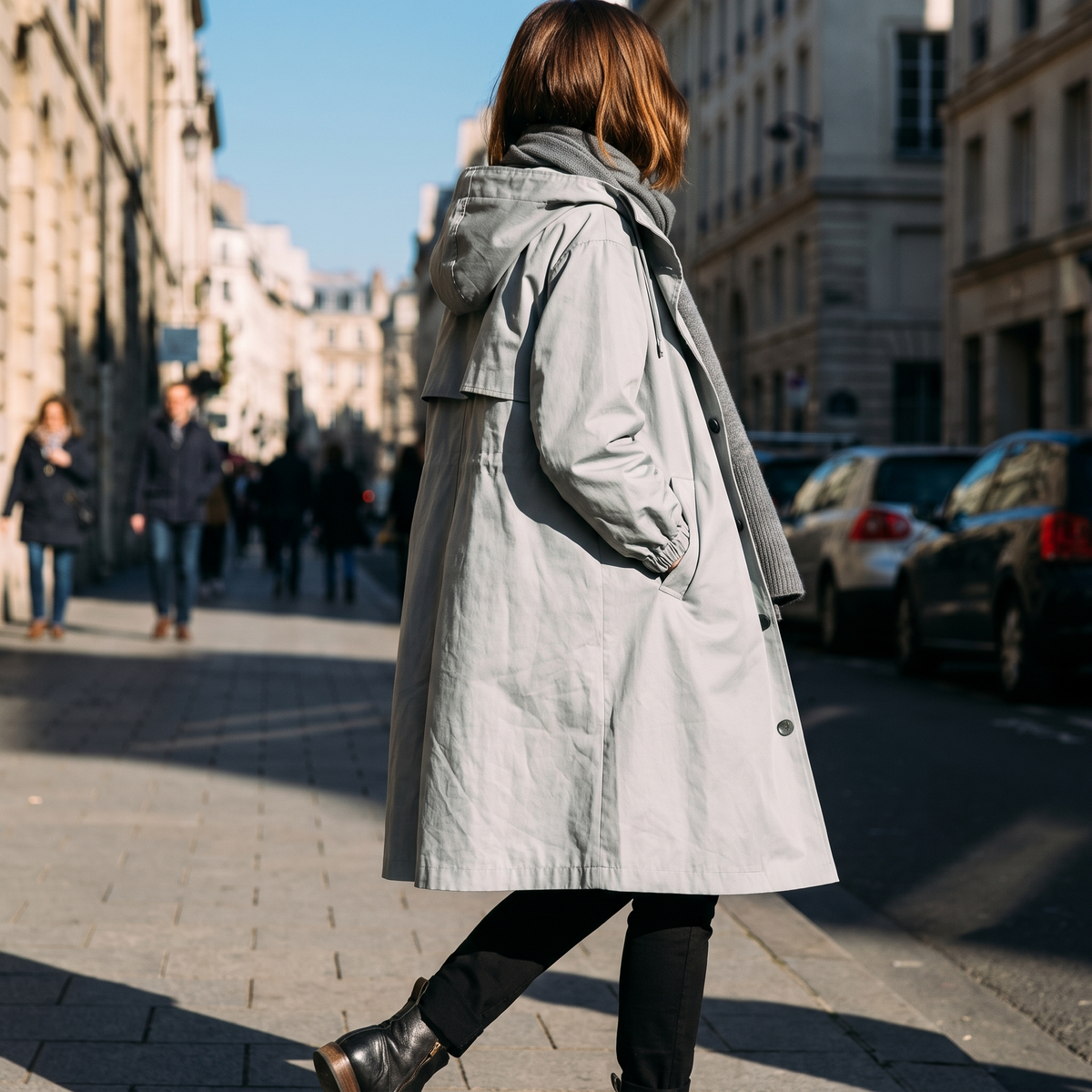 Winslow | Oversized Hooded Long Trench Coat for Unpredictable Weather